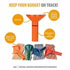 Coin Counters   Coin Sorters Tubes Bundle Of 4 Color-coded Coin Tubes And 100 