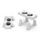 2 Usb Port Vertical Cooling Stand With Cooler Fans For Xbox Series S Console