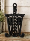 Griswold  1728 Tassel   Grain Trivet Cast Sad Iron Farmhouse Table Stove