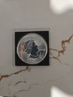  bigfoot  Privy Reverse Proof 1 0z Canadian Silver Maple Leaf Coin 2016  Rare