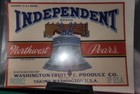 Mint Condition Vintage Washington State Fruit Crate Labels-independent sky Ranch