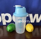 Tupperware Mini Small 300ml 10oz Quick Shake Gravy Shaker Mixer Blender Blue New