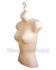 Female Mannequin Form   Hanger  Body Torso Display Women Dress Shirt - Flesh