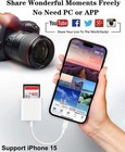 Apple Usb-c To Sd Card Camera Reader For Iphone 17 16  15  Macbook Pro air  Ipad