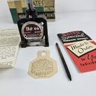 Vintage Bates Numbering Machine Model 6 Style E W  Original Box   Manuals