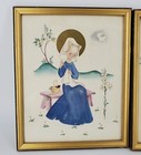 2 Vintage Desclee De Brouwer Wall Art Prints Visitation Flight Into Egypt 1951