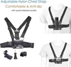 Insta360 Camera Accessory Kit Universal Chest Strap Mount Head Mount Wrist Strap