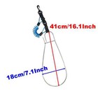 Kayak Spearfishing Stainless Steel Super Large Fish Stringer Clip