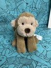 Jellycat Authentic Smudge Monkey Plush Cuddly Toy Nwt  dust Bag Usa