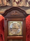 Vintage Gold Mahogany Brown Westminister Quartz Clock Preferred Stock 15   x 11   