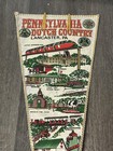 Vintage Pennsylvania Dutch Country Pennant Lancaster Pa