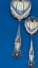 1847 Rogers Bros Xs Triple Vintage Grape Silverplate Serving 3 Piece Set