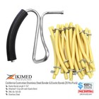 California Bloodless Castration Stainless Steel Bander   Bands  25 Pk  Kit