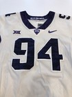 Game Worn Used Nike Tcu Horned Frogs Football Jersey Size 46  94