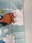 Vintage 1970s Wacky Racers Rare Cartoon Racing Pillowcase 30 x 20  Hanna Barbera