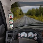Glowshift W7 Boost 2400 Egt Trans Temp Gauges   Pod For 03-09 Dodge Ram Cummins
