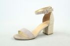 New Women s Color Ankle Strap Chunky Low High Heel Dress Party Sandal Shoes