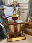 Lot Of 5 Vintage Trophies Kmart Golf Bowling Fishing