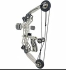 10 2in Stainless Steel Mini Bow Set   Beginner Archery Practice   Arrows