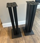 Pangea Audio Ds400 Heavy-duty All-steel Speaker Stands - Black  Pair 28  Height