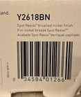 Moen Banbury 18 In  Towel Bar In Spot Resist Brushed Nickel Y2618bn