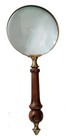 10x Handheld Magnifying Glass Lens  Antique Brass Magnifier  Fine Print Readi   