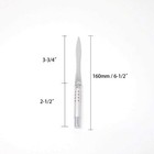 Metal Letter Opener Stainless Steel Hand Envelope Slitter With Handle Mail