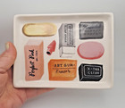Angela Staehling Sketchbook Series Ceramic Office Trinket Dish Set