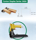 Meite Adcs-19 Pneumatic Carton Closing Stapler With 2 000 Pcs Staples