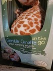 Cloud B Gentle Giraffe On The Go Plush Baby Soother Water Sounds Heartbeat Crib