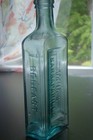 Antique Dana s Sarsaparilla Belfast Maine Aqua-blue Medicine Bottle