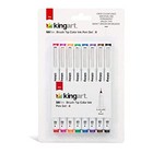 440-8 Pro Inkline Color Micro Line   Precision Graphic Pens  8 Colors  Brush 