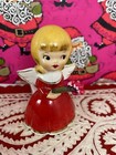Holt Howard 1961 Christmas Girl Candleholder-kitschy-retro-mid Century Xmas