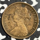 1861 Nova Scotia Large Cent Lot e8540 Nice 
