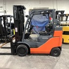 2020 Toyota 8fgc35u-bcs 8000lb Used Forklift Triple Mast Sideshift 5490 Hours