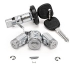 Ignition Switch Lock Cylinder W door Lock   Key For Silverado Sierra 2007-2013