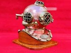 18  Diving Helmet Us Navy Mark V Deep Sea Divers Antique Morse Scuba Sea Helmet