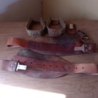 Roping Saddle Stirrup Leathers With Stirrups 