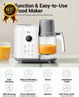 Baby Food Maker 18 5oz Steamer Blender Puree Processor Grinder Bpa-free One Step
