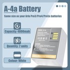 2-pack 4800mah Battery For Arlo Pro 5s 2k Pro 4 Pro 3 Vma5400     Lcd Charger