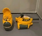 Geotrax Rock And Pete Yellow Construction Train W Remote Control   Figure Works