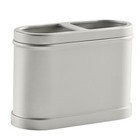 Metal Toothbrush Holder Toothpaste Storage Caddy Bathroom Organizer Countertop