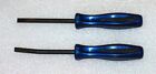  new  Snap-on Pocket Pry Bar Set  Bent   Straight  blue Hard Handles  Pbmb5  5 