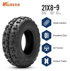 Atv Tires 21x8-9 Set 2 4pr 21x8x9 Utv Trail All Terrain Tubeless Sport Quad Tire
