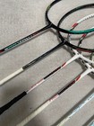Yonex Badminton Racket Set 8 Pieces  Includes Voltric Z-force Ii  Assail  Fleet