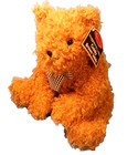 New 14  Cuddly Brown Teddy Bear Melissa   Doug Plush Soft Beige Stuffed Animal
