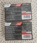 Lot Of 2   Tdk D60 High Output Blank Cassette Tapes   Sealed   New