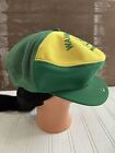 John Deere Hat Vintage Newsboy Lot Of 2 Rare Wahoo Nebraska Implement Excellent