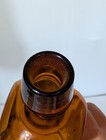 Paine s Antique Amber Glass Embossed Medicine Bottle Pontil Base 1880-1910