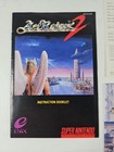 Act Raiser 2  super Nintendo Snes  Original Instruction Manual Only